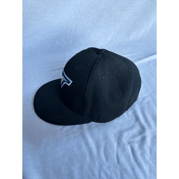 Toronto Blue Jays Fitted New Era 59Fifty Baseball Hat Black, Size 7 1/4 - Picture 2 of 5